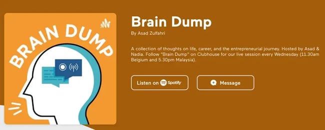 Asad's post-Clubhouse podcast episodes